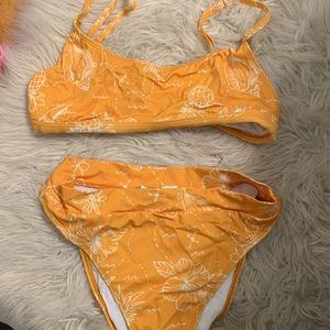 Yellow bikini